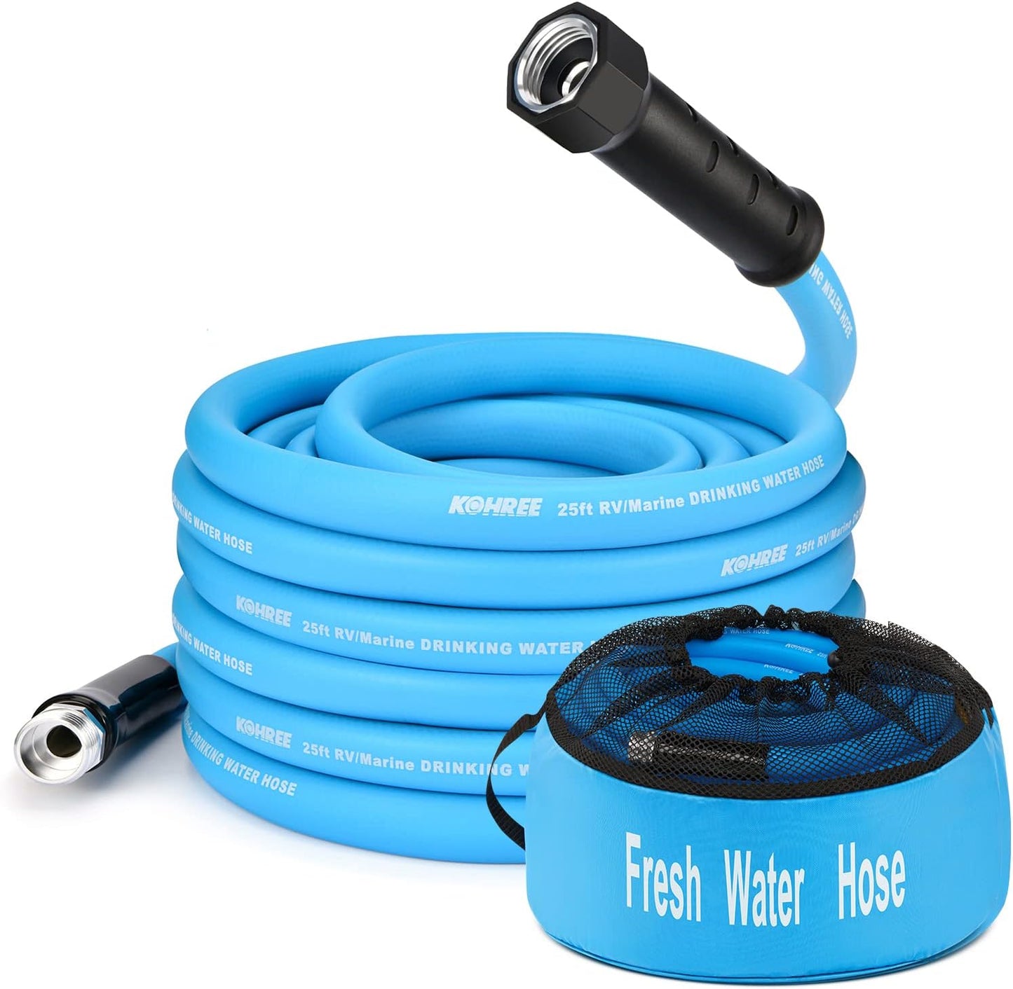 Kohree RV Water Hose with Storage Bag