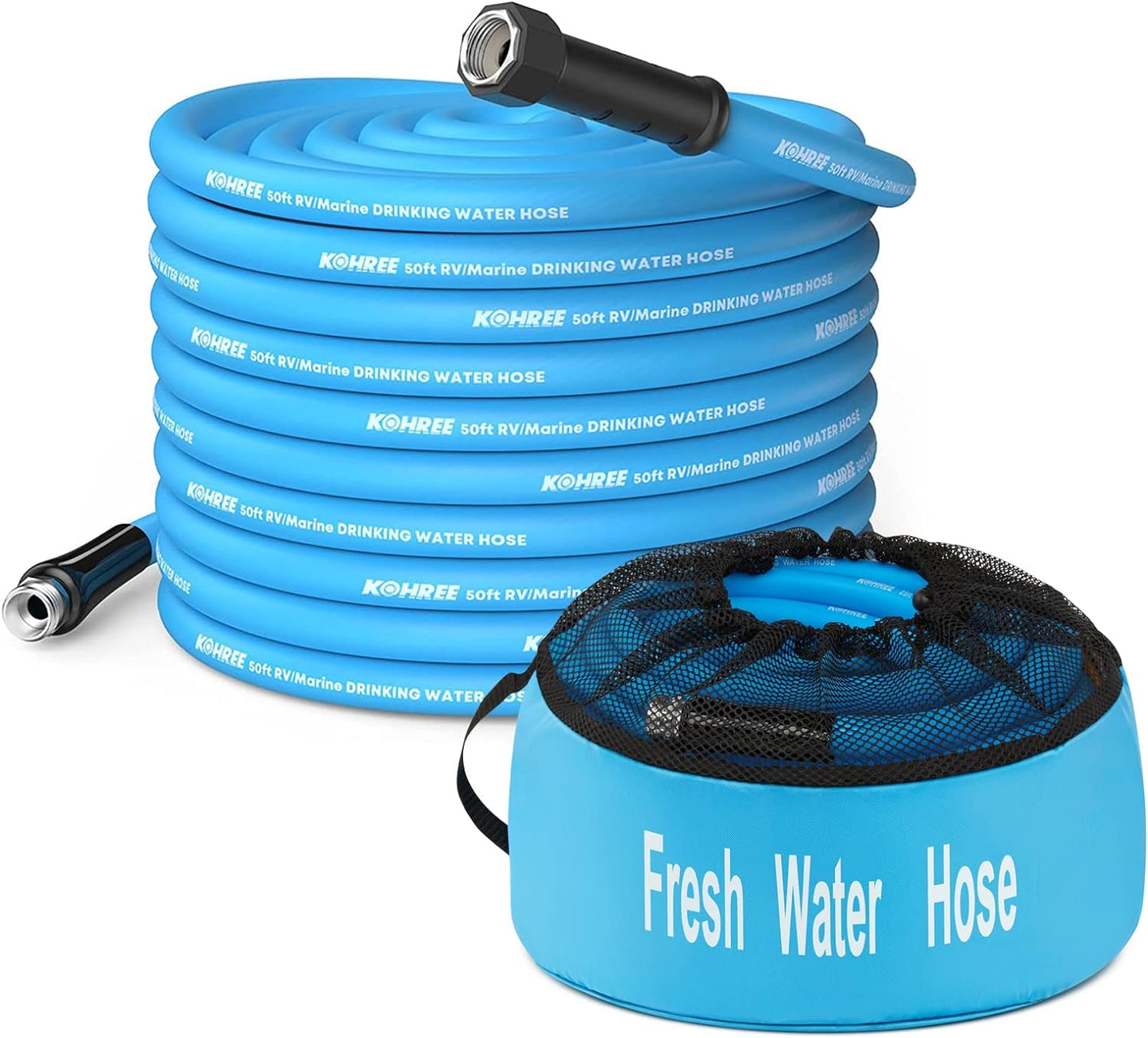 Kohree RV Water Hose with Storage Bag